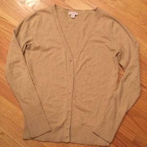 Camel cardigan